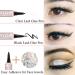 Eyelash Glue Pen 2 in 1 Self-Adhesive Liner | Waterproof Latex-Free Formula for Strong Hold | Ideal for False Lashes - Pearl&Diamond-Black Packaging - Buy Online on GoSupps.com