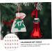 KONTONTY Calendar Bags 1 Set Countdown Calendar Bag Christmas Garland Christmas Advent Calendar Number Bag Wrapper - Buy Online on GoSupps.com