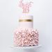 Xsstarmi 1 Pack Sweet 16 Cake Topper Glitter Happy 16th Birthday Cake Pick Cheers to 16 Years Old Sweet Teenager Sixteen Cake Decorations for Happy Sweet 16 Birthday Party Supplies Pink - Buy Online on GoSupps.com