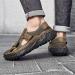 Buy Kaeaeilss Men's Leather Sandals - Comfortable Beach & Hiking Shoes Summer Trekking Footwear EU Size 41 Brown - Buy Online on GoSupps.com