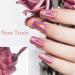 Holographic Nail Varnish - Chrome Nail Polish - Red Shimmer Glitter Polish - Air Dry Rainbow Reflective Laser Nail Varnish - No Need UV Lamp Long Lasting Gifts For Women Girl - Buy Online on GoSupps.com