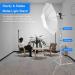 EMART 9.2ft Stainless Steel Light Stand - Heavy Duty Tripod Stand for Studio Softbox, Monolight, Umbrella, and More - Photography 1 Pack - Buy Online on GoSupps.com