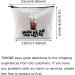AKTAP AKTAP Coffee Gifts for Coffee Lovers Bring Me an Iced Coffee Zipper Pouch Coffee Lovers Gift Ideas Makeup Bag (Iced Coffee Bag) - Buy Online on GoSupps.com