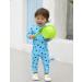 weVSwe Baby Boy Swimsuit UPF 50+ Rash Guard Swimwear | Blue Crab | 0-3 Years - Buy Online on GoSupps.com