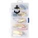 Nordtale Fishing Spoons Set 20pcs with Box - Gold Silver Metal Lures for Bass Trout Pike - Treble Hooks Hard Baits - Buy Online on GoSupps.com