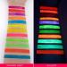 UV Neon Face Paint Set - 12 Fluorescent Colors for Glow Parties & Halloween | Water-Based Body Paint Sticks with Stencils & Brushes - Blacklight Reactive - Buy Online on GoSupps.com