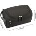 Hanging Travel Toiletry Bag for Men and Women - Black Dopp Kit/Shaving Wash Bag - Makeup/Cosmetic Organizer - Buy Online on GoSupps.com