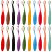 YOUEON 20 Pack Colored Ink Ink Blending Brushes 10 Color Craft Ink Blending Brushes Set Ink Blending Tools Soft Bristle Color Coded Handle for Card Making Painting Drawing Stamping