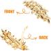 Holibanna Leaf Hairpin Hairclip Hair Roller Clips Hair Accessories Hair Claw Clips Barrette Hair Clips Bride Hair Clip Hair Toppers Spring Hair Clip Hair Styling Accessories Zinc Alloy - Buy Online on GoSupps.com