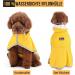 Slowton Waterproof Dog Raincoat - Transparent Double-Layer Jacket with Hood for Small to XXL Dogs - Reflective Strip & Storage Bag - Ideal for Rainy Days - Buy Online on GoSupps.com