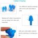 Zoomsky 12 Pair Hearing Protection Earplugs Set | 6 Silicone Earplugs + 6 Corded Hearing Protection Plugs for Ultimate Comfort & Noise Reduction - Buy Online on GoSupps.com