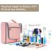 Women's Pink Large Travel Hanging Toiletry Bag - Cosmetic Organizer - Buy Online on GoSupps.com