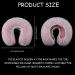 100 Pack Disposable Massage Headrest Covers 14.2 x 13 Inch - White, Non-Sticking & Non-Woven U-Shaped Cradle Cover for Massage Tables - Buy Online on GoSupps.com