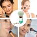 Bexdug Makeup Brushes Soft Blush Loose Powder Brush - Face Powder Brush Large Makeup Tool Powder Brush for Shadow and Highlight Green - Buy Online on GoSupps.com