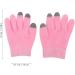 FRCOLOR Moisturizing Gel Socks Gloves Set Spa Gloves and Socks Set Skin Care Touch Screen Gloves Winter Socks for Dried Cracked Feet and Hands Pink - Buy Online on GoSupps.com
