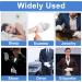 Migliore Wear White Cotton Gloves for Eczema, Moisturizing & Touchscreen, 5 Pairs with Free Wash Bag - Hand Care & Jewelry Inspection Gloves for Adults - Buy Online on GoSupps.com