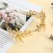 Beaupretty Vintage Golden Laurel Wreath Headband - Roman Goddess Hair Accessory for Men & Women - Buy Online on GoSupps.com