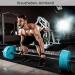 2 Pieces Train Aid Strength Training Straps Grip Aids for Gym Bodybuilding & Fitness Unisex Black - Buy Online on GoSupps.com