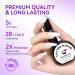 Gelike EC Milky White Gel Nail Glue 6-in-1 for French Nail Tips - 32ml - Buy Online on GoSupps.com
