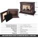 Cremation Memorial Urns for Human Ashes Adult Male Female Wooden Picture Frame Urns Box and Casket for Ashes Men Women Child Large Burial Funeral Urns for Ashes (Walnut) - Buy Online on GoSupps.com