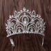 Eseres Tall Pageant Tiaras - Elegant Rhinestone Crown for Women with Combs - Buy Online on GoSupps.com