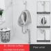 Household Items Stainless Steel Wall-Mounted Urinal Men's Urinal Public Toilet Urinal with Stainless Steel S Tube Suitable for Schools Prisons Hospitals Shopping Malls S - Buy Online on GoSupps.com