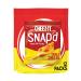 Cheez-It Snap'd Cheese Cracker Chips, Thin Crisps, Lunch Snacks, Double Cheese, 9oz Bag (12 Packs)