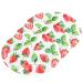 3-Pack Cleaning Kitchen Sponges Oval Watercolor Strawberry Kitchen Cellulose Dishwashing Wood Pulp Cotton
