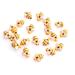 Sowaka 20 Pcs Mini Bee Ornaments Tiny Resin Flatback Embellishment Bumble Bee for Hair Clip DIY Craft Art Project Home Garden Decoration Supplies Jewelry Making Scrapbooking (Small)