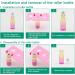 Rowiz 15PCS 5ml Yellow-Rose Red Gradient Color Glass Roll on Bottles UV Protection Empty Sample Vial Essential Oil Glass Bottles with Stainless Steel Roller Balls and Golden Screwcap with Buckle - Buy Online on GoSupps.com