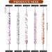 5PCS Dotting Tools Set for Nail Art | DIY Design & Decoration | 2 Way Dotting Pen for Gel Polish | UV Gel Painting Pen & Carving Tool - Buy Online on GoSupps.com