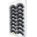 Buy 25mm 4D Mink Fluffy Multilayered Eyelash Extensions for Women - Full Volume Long Nature Wispies - Buy Online on GoSupps.com