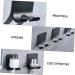 Doitool 12 Decorative Wall Hooks - Self-Adhesive Razor Hangers & Clothes Rack Organizers for Home | International Shipping - Buy Online on GoSupps.com