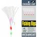 Fishing Rigs 6 Hook Set Rainbow Skin Silk String Hook Lure Bait Rig Tackle - Available in 5/10/25/50/100 Packs - Buy Online on GoSupps.com