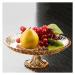 Fruit Bowls Glass Serving Bowl Beautiful Wavy Design Thick and Durable for Salads Desserts Fruit and More Kitchen Accessories
