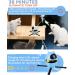 PETTOM Interactive Cat Toy 3-in-1 Automatic - 2023 Upgrade with Rotating Feather Tracks Ball - USB Rechargeable Kitten Toy for Indoor Cats - Blue - Buy Online on GoSupps.com