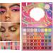 Eye Shadow Palette - Eye Shadow Make Up Palette Makeup 48 Colors | Eye Shadow Natural Long Lasting High Pigmented Eyeshadow Shimmer Glitter For Women Beginner Girls - Buy Online on GoSupps.com