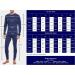MERINNOVATION Men's 100% Merino Wool Base Layer Set - Indigo Blue - Size Medium - Buy Online on GoSupps.com