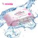 Mivida Makeup Remover Wipes - Facial Cleansing, Gentle & Fragrance-Free - 50 Count - Buy Online on GoSupps.com