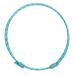 USG 15200002 Neck ring round and adjustable silver grey/turquoise