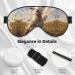 Goat Frolic Print Unisex Sleep Eye Mask | Soft Comfort Eye Shade for Travel Yoga & Shift Work - Buy Online on GoSupps.com