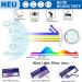 Fashion Rimless Reading Glasses for Men - Blue Light Filter Computer Glasses with Titanium Frame (2.75x) - Buy Online on GoSupps.com