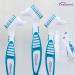 Buy Wellsamed Denture Toothbrush - Pack of 3 Green | Best Denture Brush for Third Teeth - Buy Online on GoSupps.com