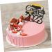 BESTonZON 6pcs 2023 Graduation Cake Decorating cake letters cupcake decorating graduation party favors class a customs 2022 graduation cake picks class of 2022 Glitter paper make up Ornament As Shown 15x14.3cm - Buy Online on GoSupps.com