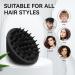 Ityes 38 Fingers Silicone Scalp Massager Brush - Hair & Head Massage Tool for Men Women & Pets (Black) - Buy Online on GoSupps.com