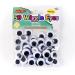 Charles Leonard 15mm Black Wiggle Eyes - 50/Bag | Creative Arts (64515) - Buy Online on GoSupps.com