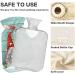 Christmas Gnee Snow Hot Water Bottle with Cover | 2L Pain Relief Heating Bag for Hands - Buy Online on GoSupps.com
