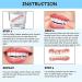 MXRFACTORY Denters: Natural Tone Removable False Teeth Smile Perfect - 7 Pairs Tooth Veneers for Missing Teeth & Whitening - Buy Online on GoSupps.com