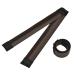 Hairstyling Tool Twist Bun maker Hair bun Hair donut Hair clip Hair knot Hairstyle aid Hair braid Bearlink (Dark brown)