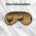 Cute Deers Print Double-Sided Eye Mask | Soft Light Blocking Eye Mask for Better Sleep | International Shipping Available - Buy Online on GoSupps.com
